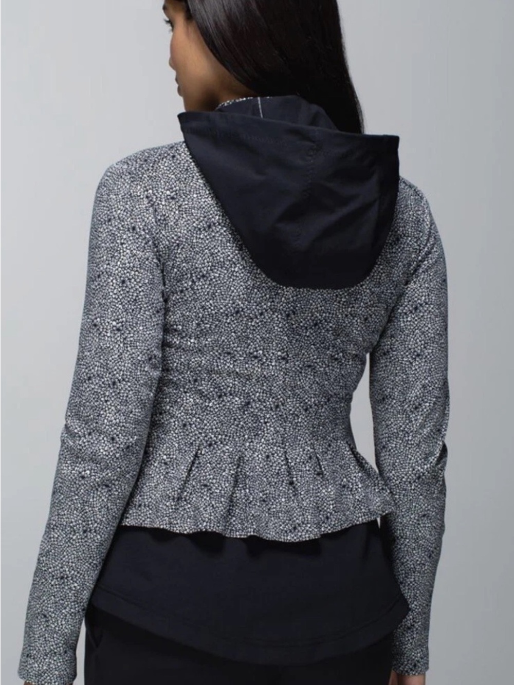 lululemon athletica Bust a Move Peplum Hooded jacket